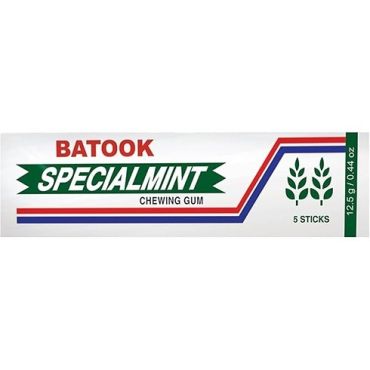 Batook Chewingum 12.5 Gm-Mint, 1000 Pieces Per Carton